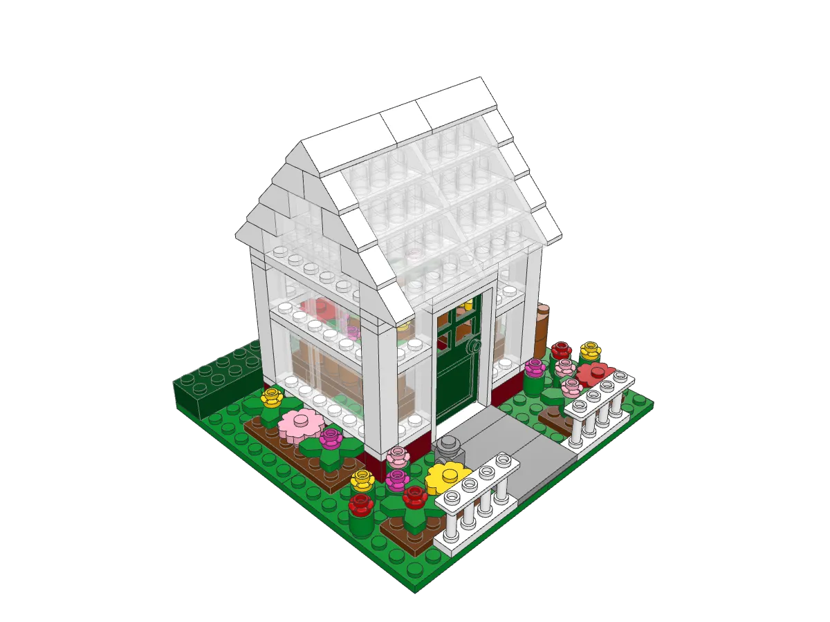 Greenhouse assembled model