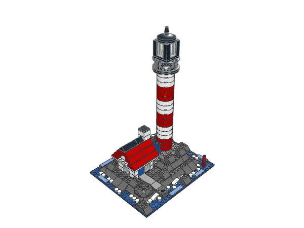 Lighthouse assembled model